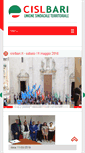 Mobile Screenshot of cislbari.it